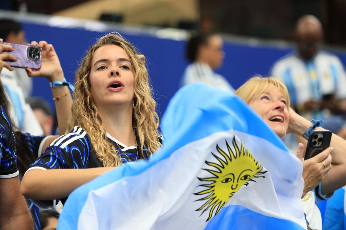 Argentina - Austria, imagini din tribune // foto: Ionuț Iordache (GSP)