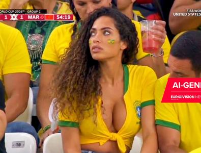Comentariul TV clonat, femei frumoase inexistente și „Hitler” din tribuna ...