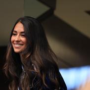 Antonela Roccuzzo la Argentina - Austria  // Foto: Ionuț Iordache (GSP)