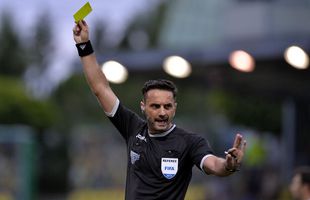 Sepsi - FCSB: Arbitrul finalei, Colțescu, i-a dat 13 ”galbene” și 3 ”roșii” lui Sepsi în acest sezon