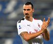 Zlatan Ibrahimovic a marcat 2 goluri în Sassuolo - AC Milan // foto: Guliver/gettyimages