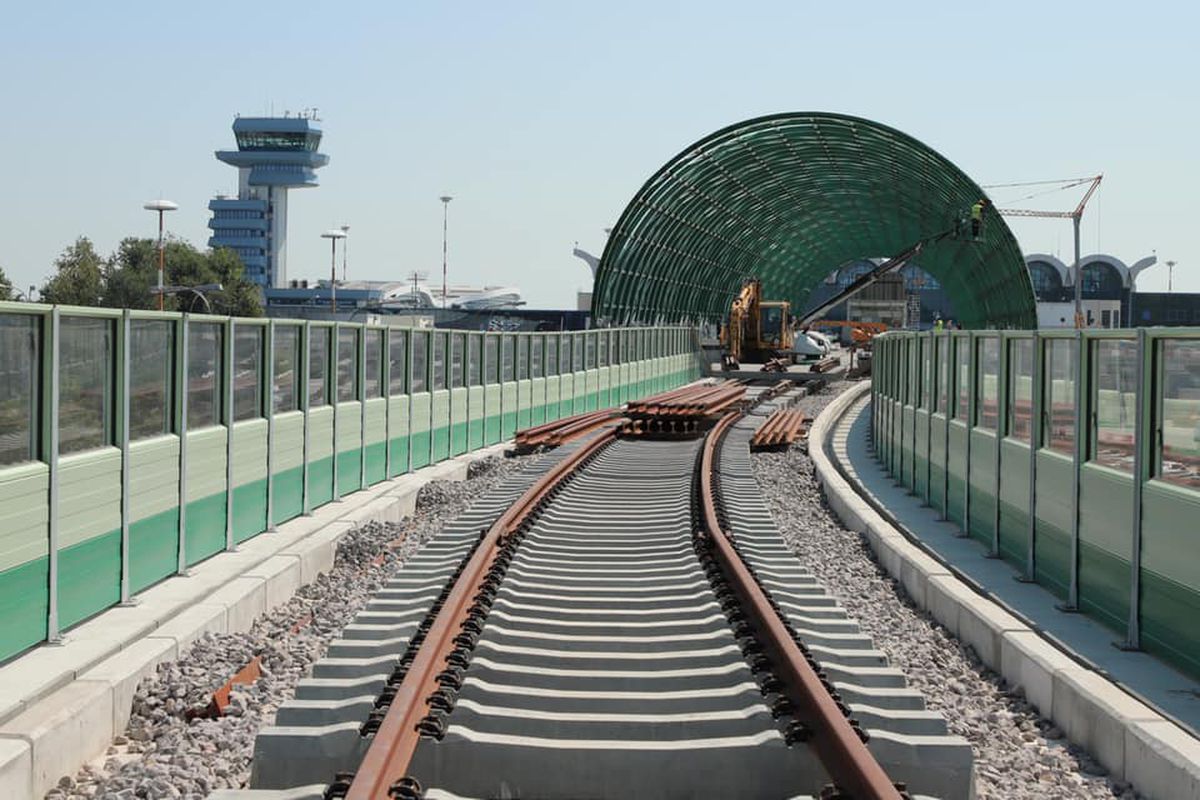 Calea ferată Otopeni - Gara de Nord 22 iulie 2020
