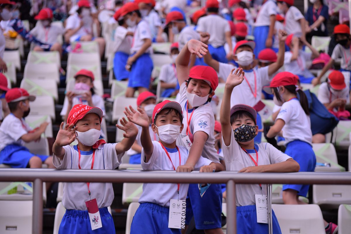 Suporteri Coreea de Sud - Noua Zeelandă & Honduras - România 22.07.2021