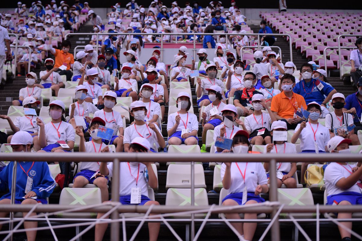 Suporteri Coreea de Sud - Noua Zeelandă & Honduras - România 22.07.2021