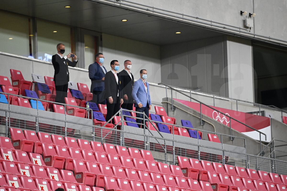 Răzvan Burleanu și oficialii României sfidează regulile la Tokyo » Imaginile surprinse de fotoreporterul GSP