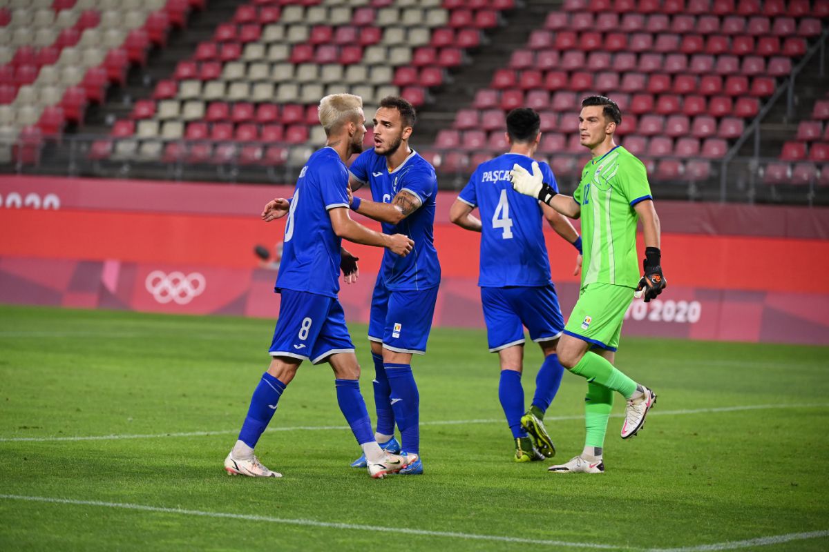 Gol chiar înainte de pauză pentru România! „Tricolorii” profită de ajutorul adversarilor