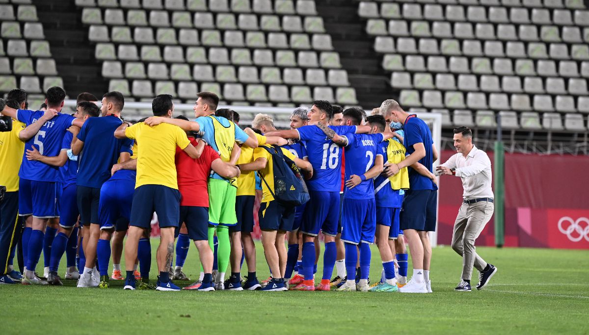 Gol chiar înainte de pauză pentru România! „Tricolorii” profită de ajutorul adversarilor