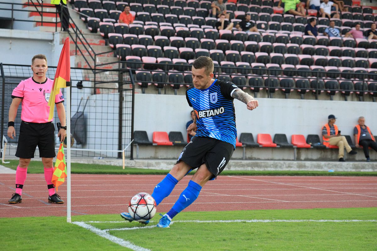 KF LACI - CS UNIVERSITATEA CRAIOVA 1-0 » Oltenii lui Ouzounidis, eșec rușinos în turul 2 preliminar din Conference League!