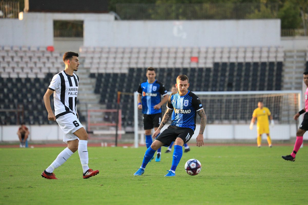 KF LACI - CS UNIVERSITATEA CRAIOVA 1-0 » Oltenii lui Ouzounidis, eșec rușinos în turul 2 preliminar din Conference League!