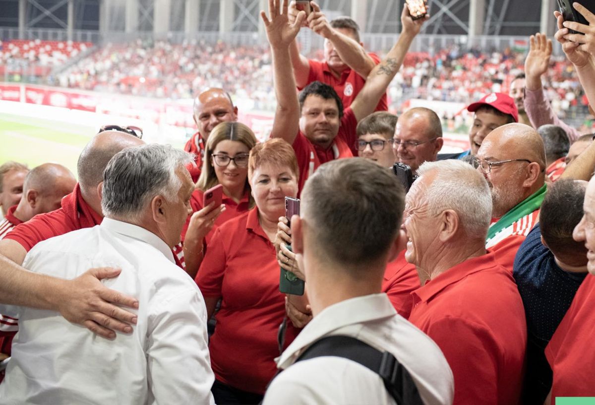 Mesajul lui Viktor Orban, după ce a fost în centrul atenției la meciul lui Sepsi: „Hai, maghiarilor! E minunat să fim din nou împreună!”