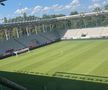 Gazon Arc de Triumf înainte de FCSB - Dinamo