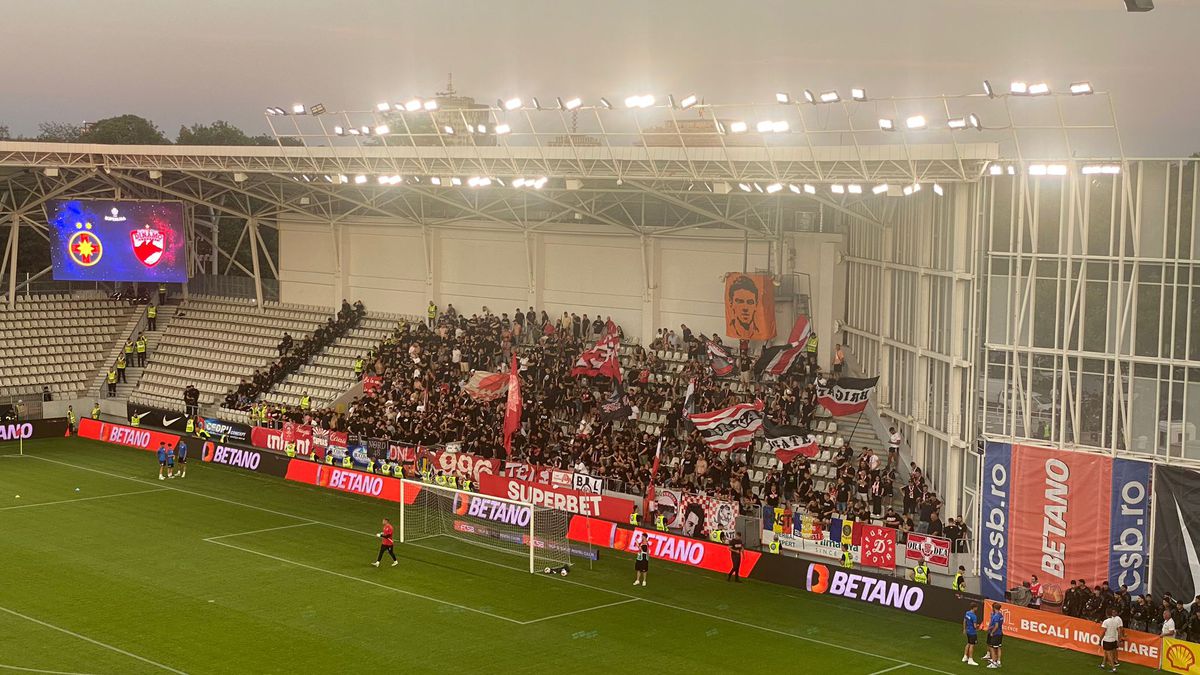 Misterul sutelor de scaune goale de la FCSB - Dinamo  » De ce nu s-a umplut stadionul la Derby de România