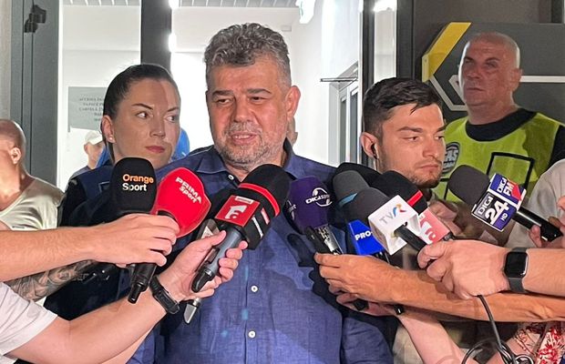 Marcel Ciolacu, mesaj imediat după Derby de România: „FCSB va juca în Ghencea!” + Avertisment pentru Talpan și Bichir: „N-am văzut «terorismul»! Nu o să permit așa ceva!”