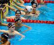 Dublul campion mondial în rând cu alți înotători