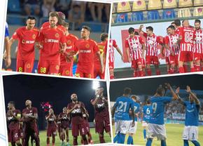 Farul, FCSB, CFR Cluj și Sepsi și-au aflat posibilele adversare din turul 3 preliminar! Oponent de foc pentru roș-albaștri