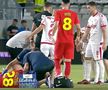 Pantea și Bani, ciocnire sângeroasă în FCSB - Dinamo / FOTO: Captură TV @Digi Sport 1