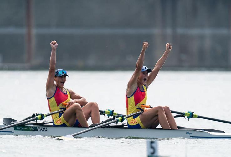 Ancuța Bodnar și Simona Radiș, campioane olimpice Tokyo 2020 Foto: Raed Krishan