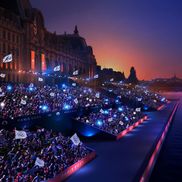 Simularea animată a ceremoniei de deschidere a JO 2024 de la Paris / Foto: Imago