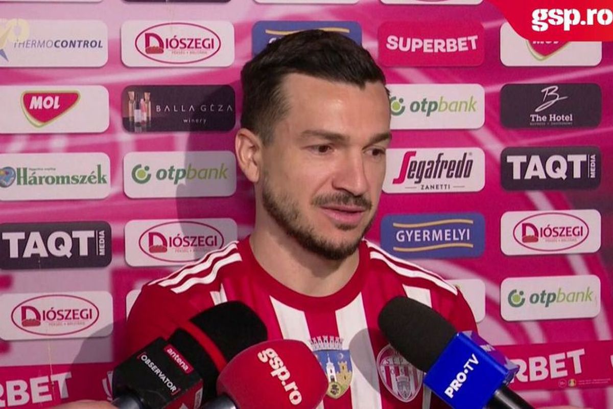 Cosmin Matei l-a felicitat pe Laszlo Dioszegi pentru transferul făcut la Sepsi: „Preferatul meu din Liga 1”