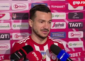 Cosmin Matei l-a felicitat pe Laszlo Dioszegi pentru transferul făcut la Sepsi: „Preferatul meu din Liga 1”