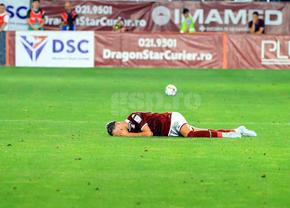 Medicii au anunțat verdictul în cazul lui Albion Rrahmani, ieșit în lacrimi de pe teren în Rapid - CFR Cluj