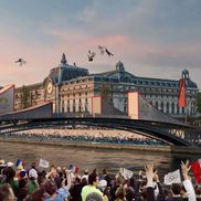 Simularea animată a ceremoniei de deschidere a JO 2024 de la Paris / Foto: Imago