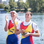 Ancuța Bodnar și Simona Radiș, campioane mondiale Belgrad 2023 Foto: Raed Krishan