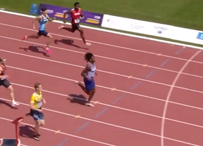 Imaginile weekend-ului! Un atlet U18 a pierdut la Campionatele Europene de juniori, după ce a încetinit mult prea devreme