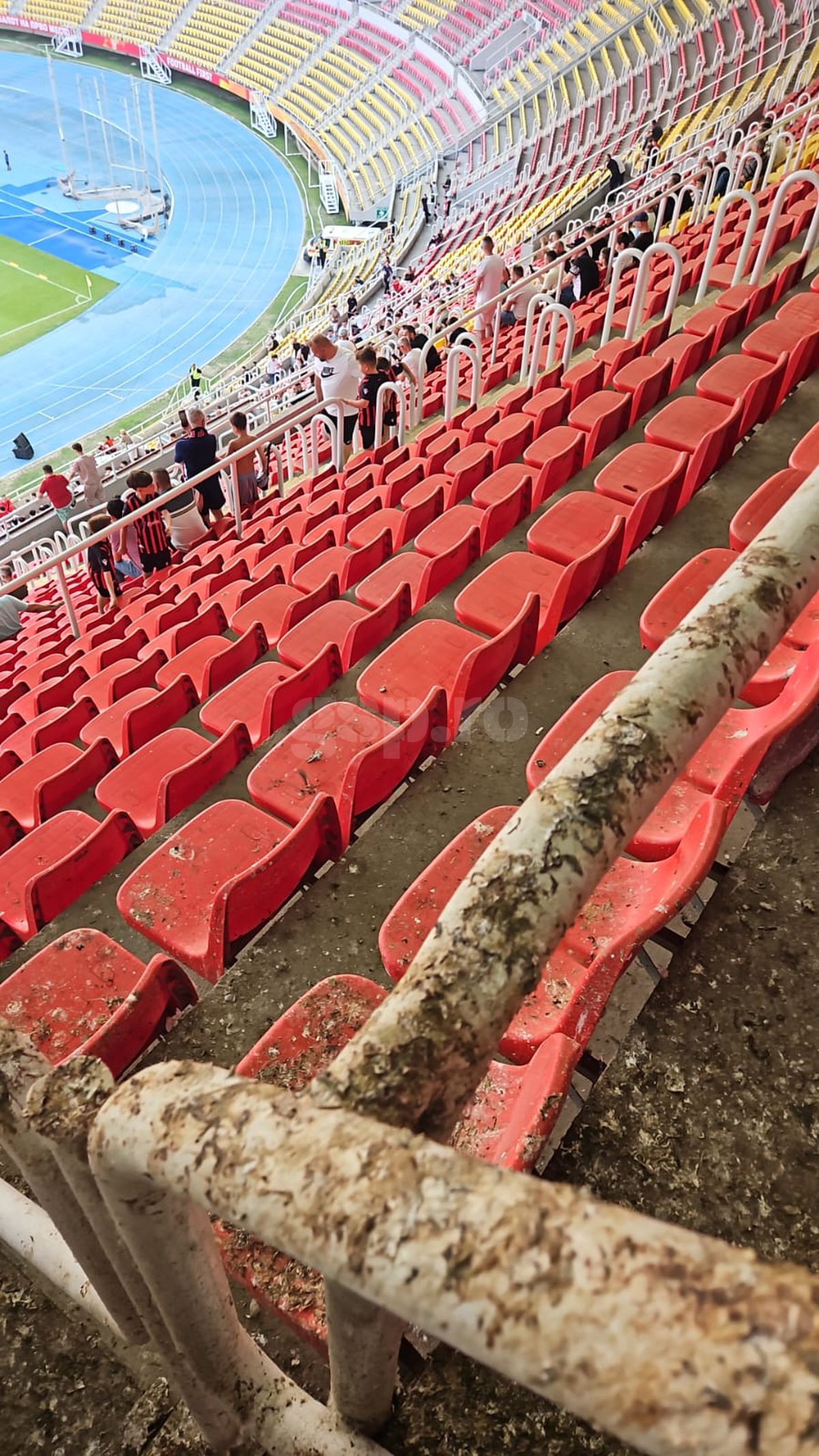 Masa presei pe stadionul „Todor Proeski" Skopje, la Shkendija - FCSB