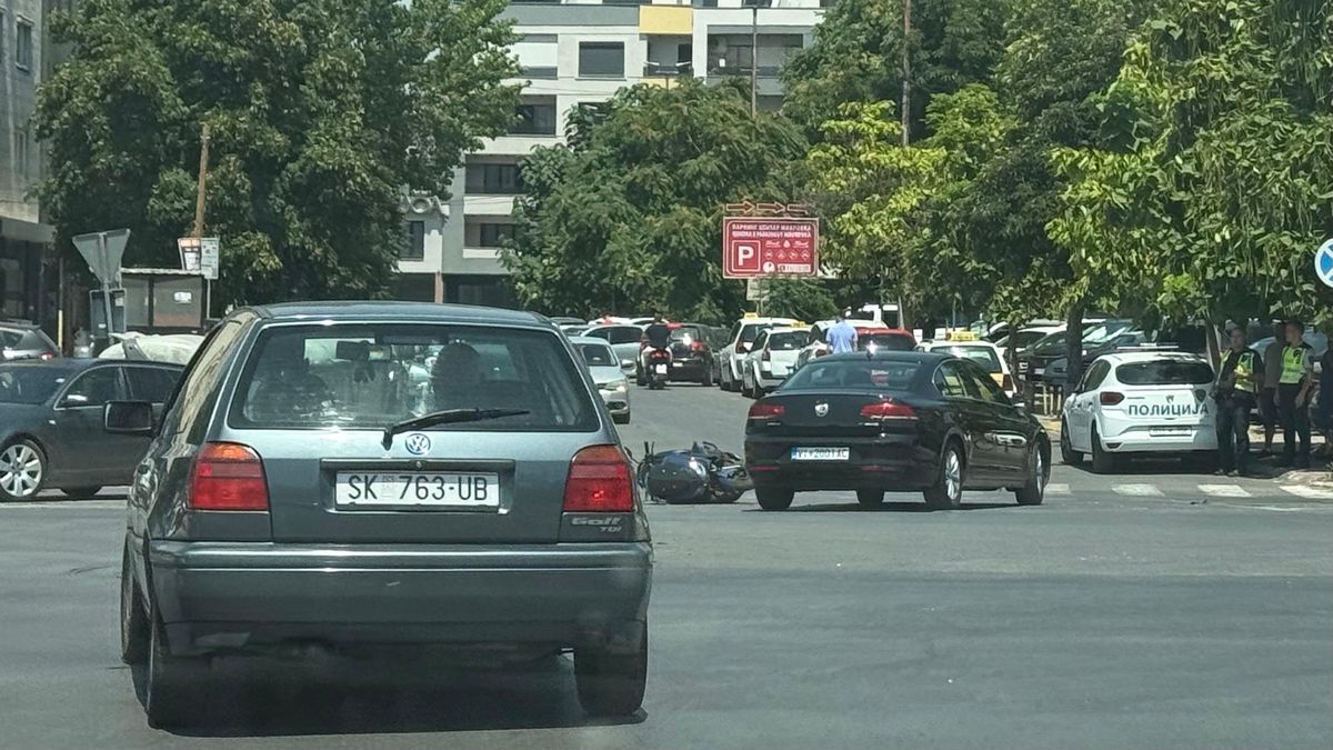 Imagini de pe străzile din Skopje înaintea meciului Shkendija - FCSB // foto: Andrei Furnigă (GSP)