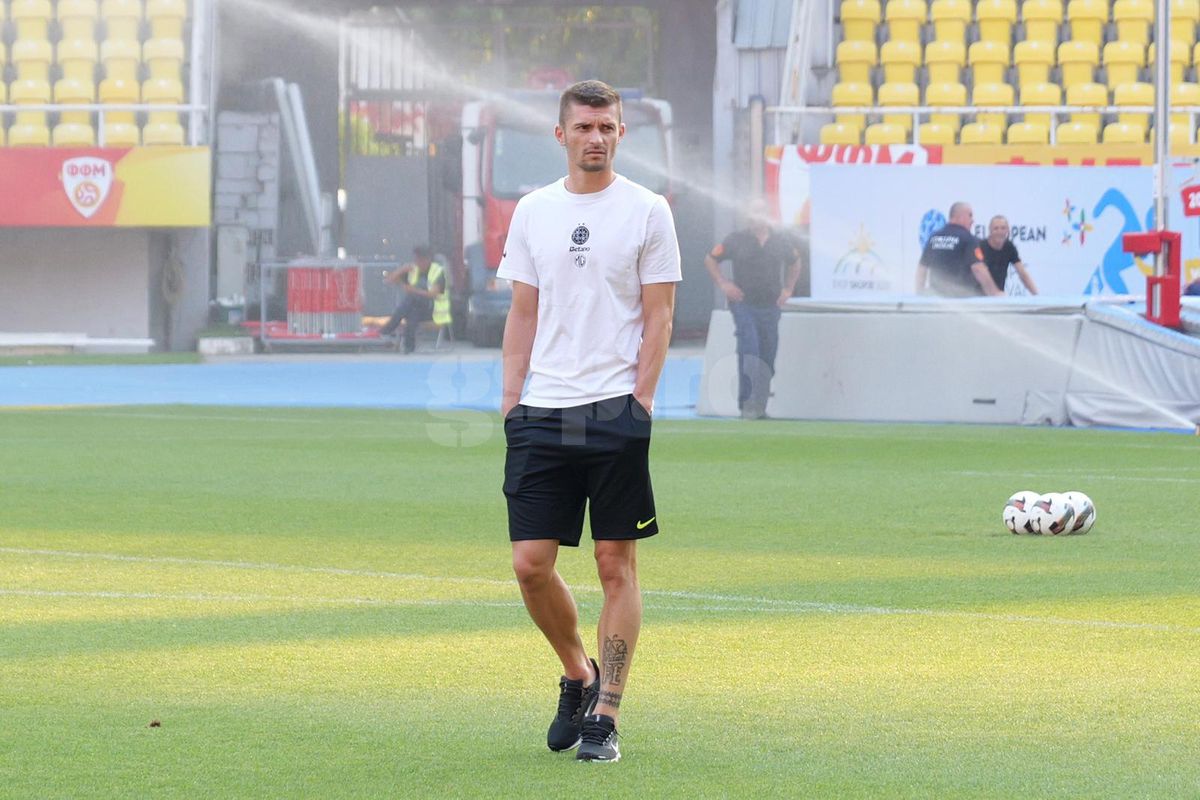 Imagini de la stadion, înainte de Shkendija - FCSB