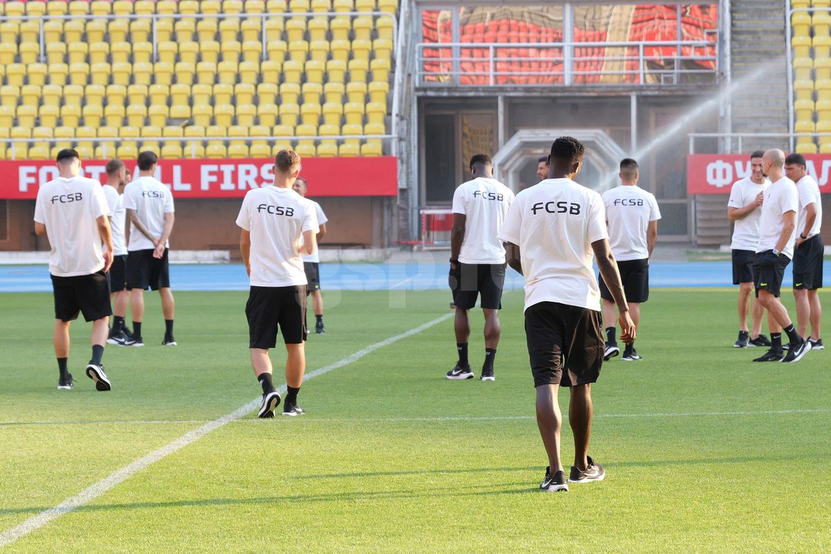 Imagini de la stadion, înainte de Shkendija - FCSB