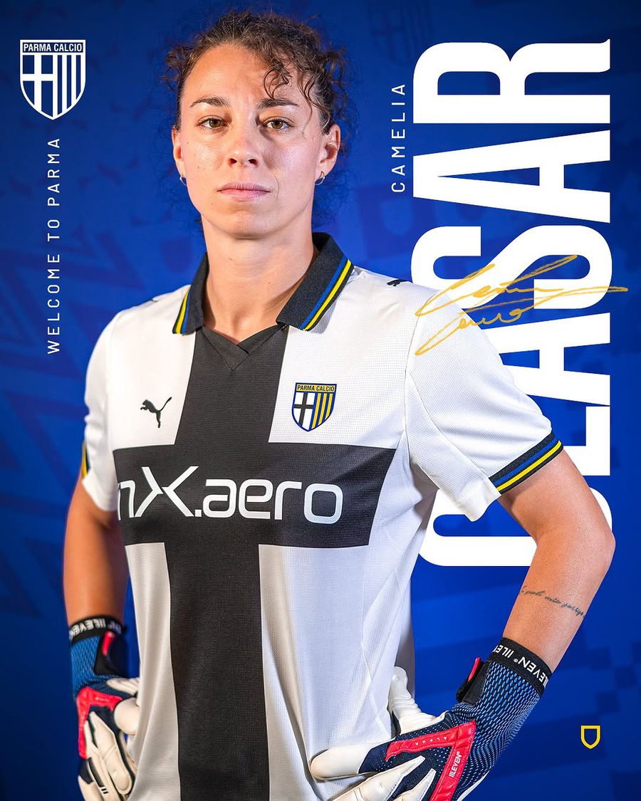 Camelia Ceasar, prezentată oficial la Parma Românca s-a despărțit de AS Roma și a fost deja prezentată la o altă echipă din Serie A
