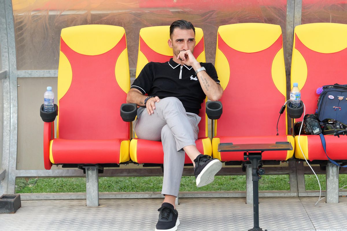 Condiții deplorabile în tribune la Shkendija - FCSB » „Coteț” la masa presei: ce au găsit reporterii GSP prezenți la Skopje