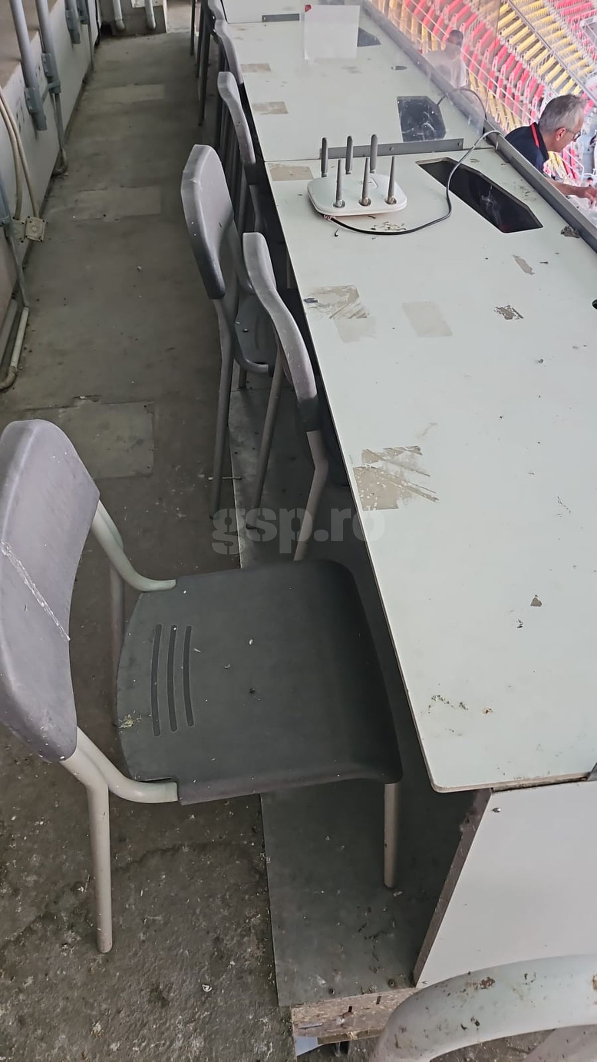 Masa presei pe stadionul „Todor Proeski" Skopje, la Shkendija - FCSB