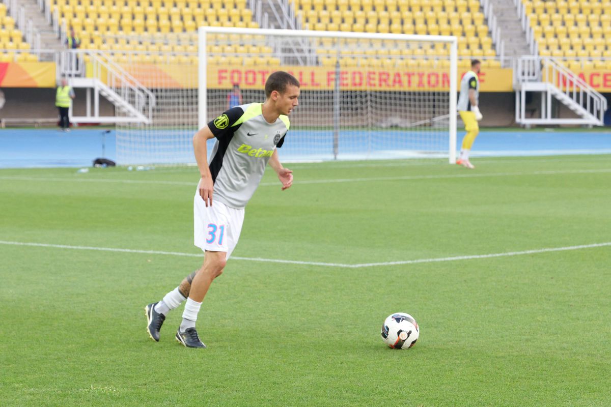 Condiții deplorabile în tribune la Shkendija - FCSB » „Coteț” la masa presei: ce au găsit reporterii GSP prezenți la Skopje