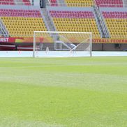 Imagini cu arena din Skopje înainte de Shkendija - FCSB // foto: Andrei Furnigă (GSP)