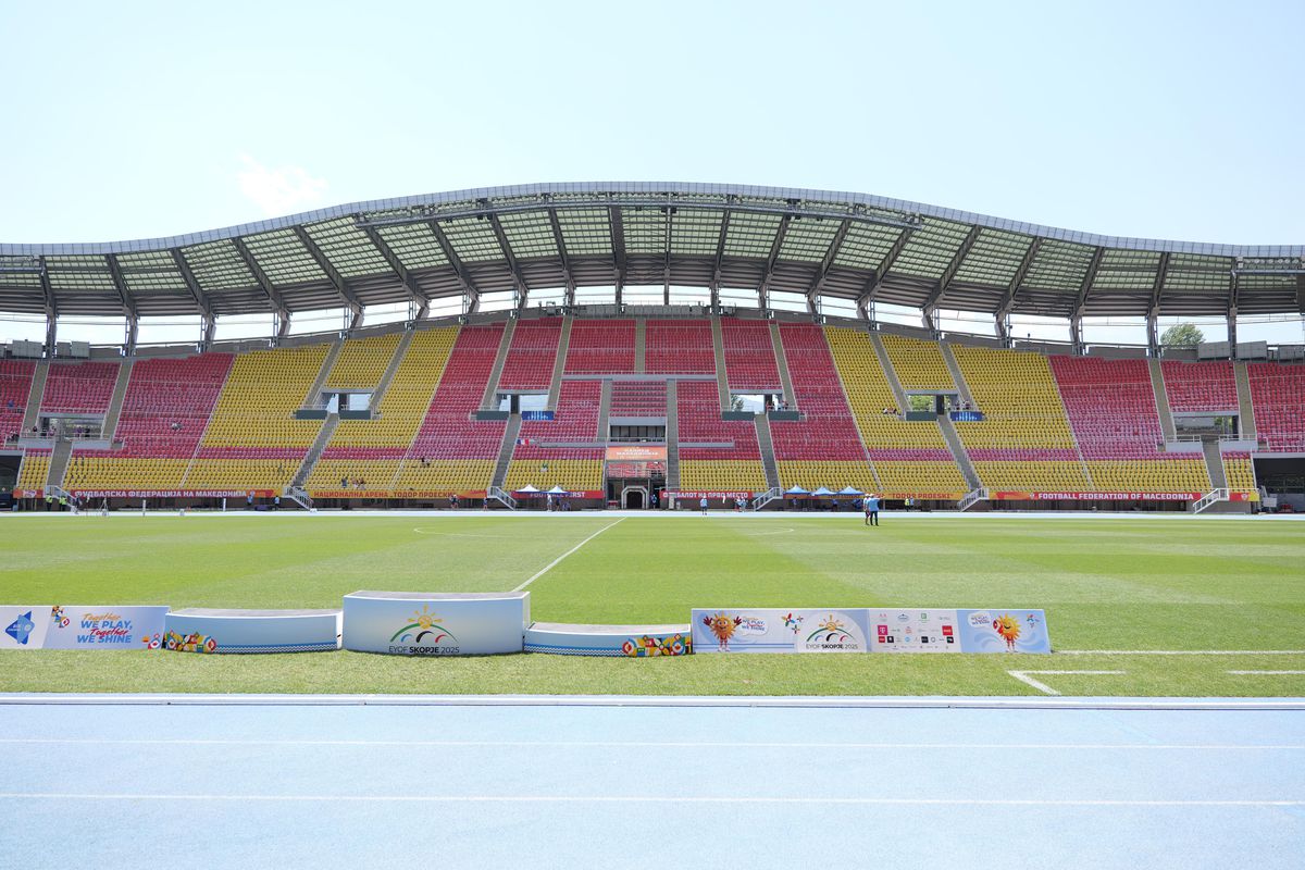 Cum arată gazonul pe care se va juca Shkendija - FCSB