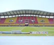 GSP vă prezintă în exclusivitate imagini de pe stadionul unde se desfășoară și FOTE 2025, și meciul Shkendija - FCSB! Cum arată gazonul // FOTO: Andrei Furnigă (GSP)