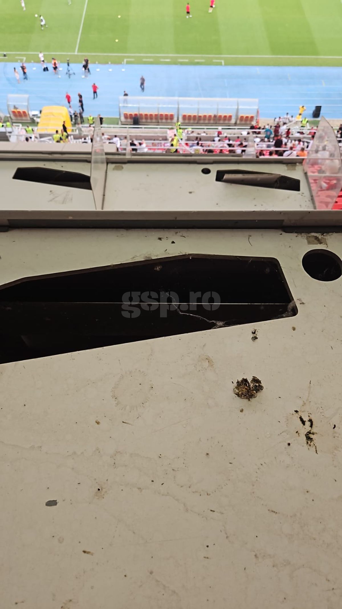 Masa presei pe stadionul „Todor Proeski" Skopje, la Shkendija - FCSB