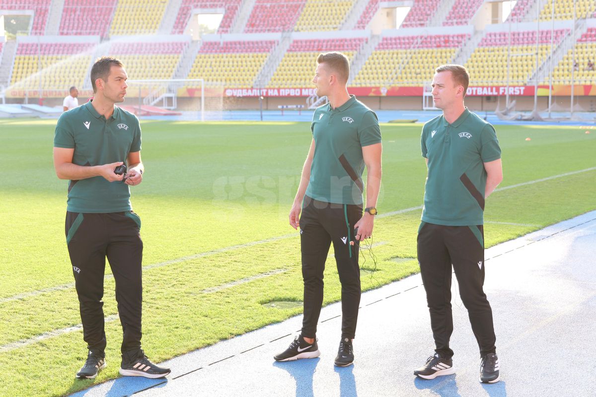 Imagini de la stadion, înainte de Shkendija - FCSB