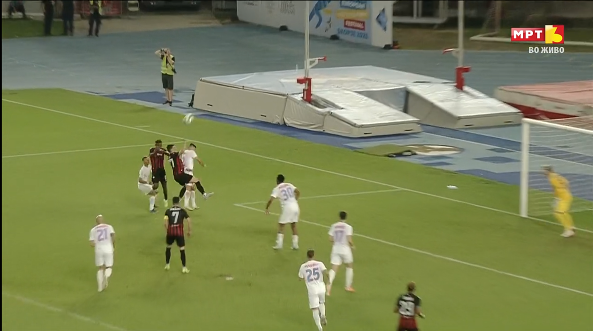 Gol Adamu Alhasssan Shkendija - FCSB