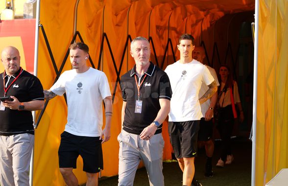 Înainte de Shkendija - FCSB, Mihai Stoica a glumit cu un fotbalist: „Dacă nu dă două goluri, merge pe jos până la hotel”