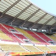 GSP vă prezintă în exclusivitate imagini de pe stadionul unde se desfășoară și FOTE 2025, și meciul Shkendija - FCSB! Cum arată gazonul // FOTO: Andrei Furnigă (GSP)