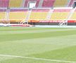 Imagini cu arena din Skopje înainte de Shkendija - FCSB // foto: Andrei Furnigă (GSP)