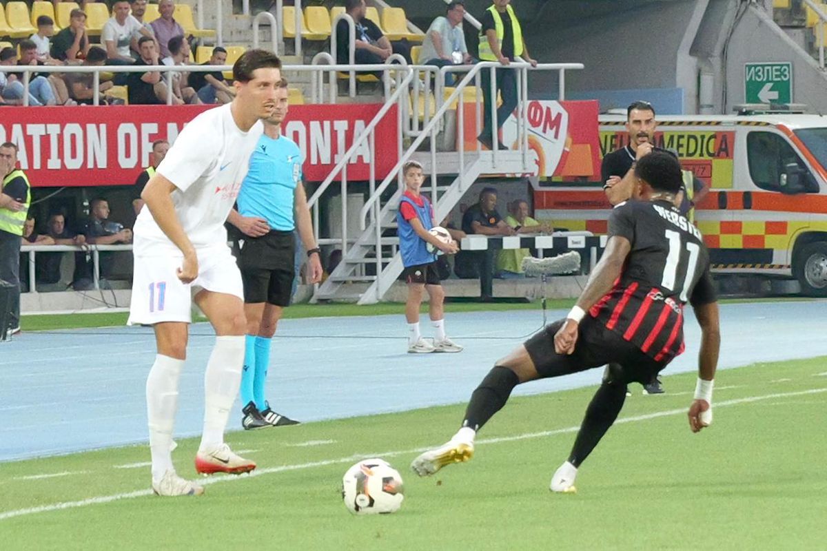 Anunț îngrijorător în direct: Florin Tănase, OUT 3 meciuri după intrarea necontrolată cu Shkendija?!