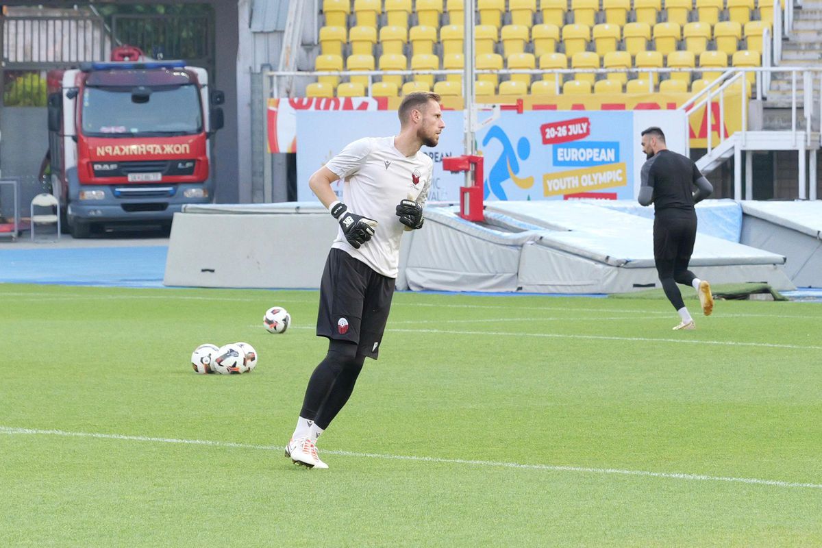 Condiții deplorabile în tribune la Shkendija - FCSB » „Coteț” la masa presei: ce au găsit reporterii GSP prezenți la Skopje