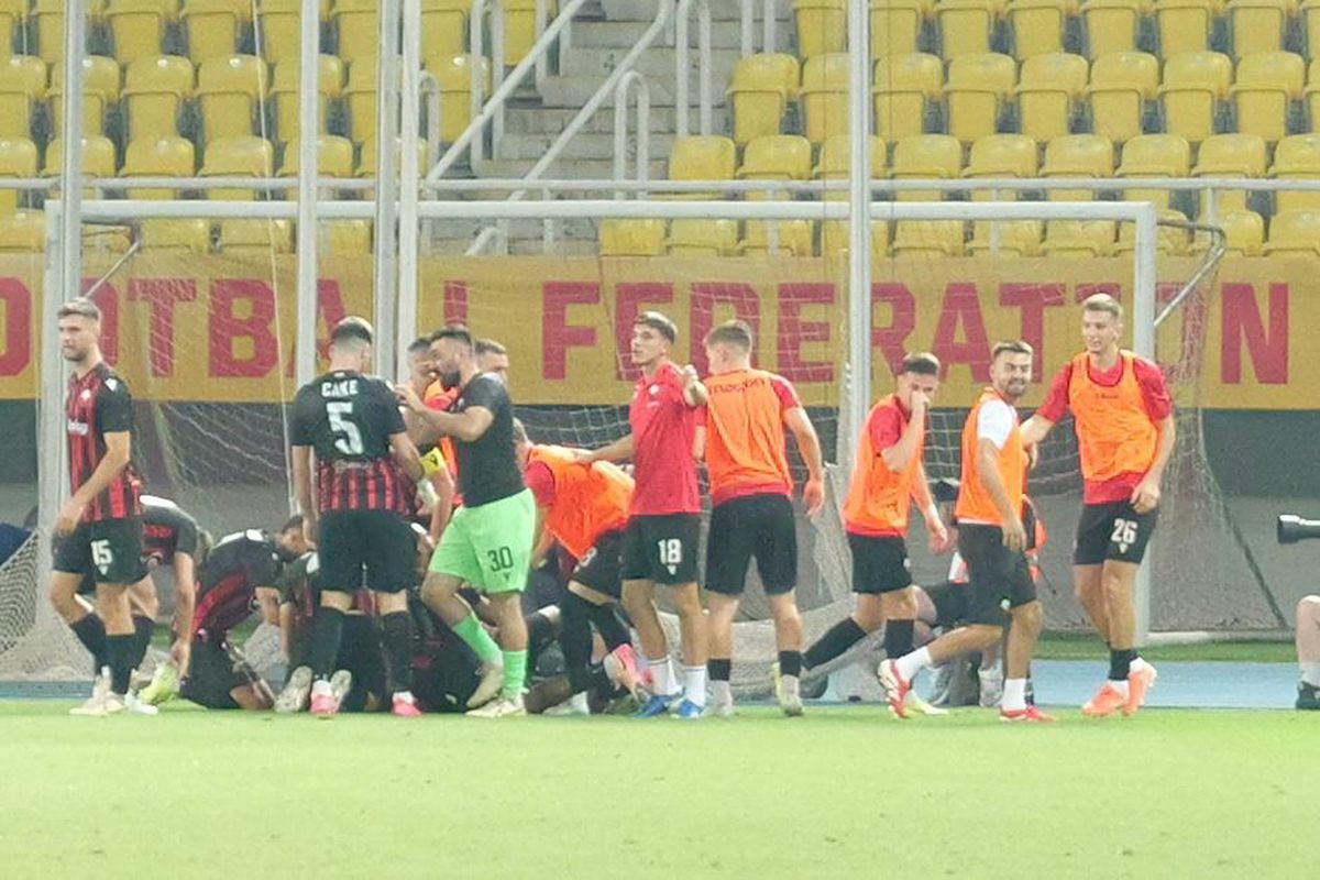 Shkendija - FCSB, imagini din repriza secundă
