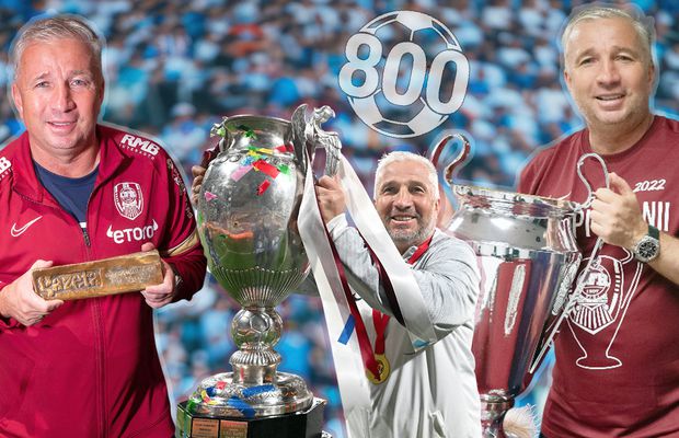 Rundă istorică: Dan Petrescu, la meciul 800 ca „principal” » Poate obține și victoria 200 în Superliga: „Eram nebun de atunci!”