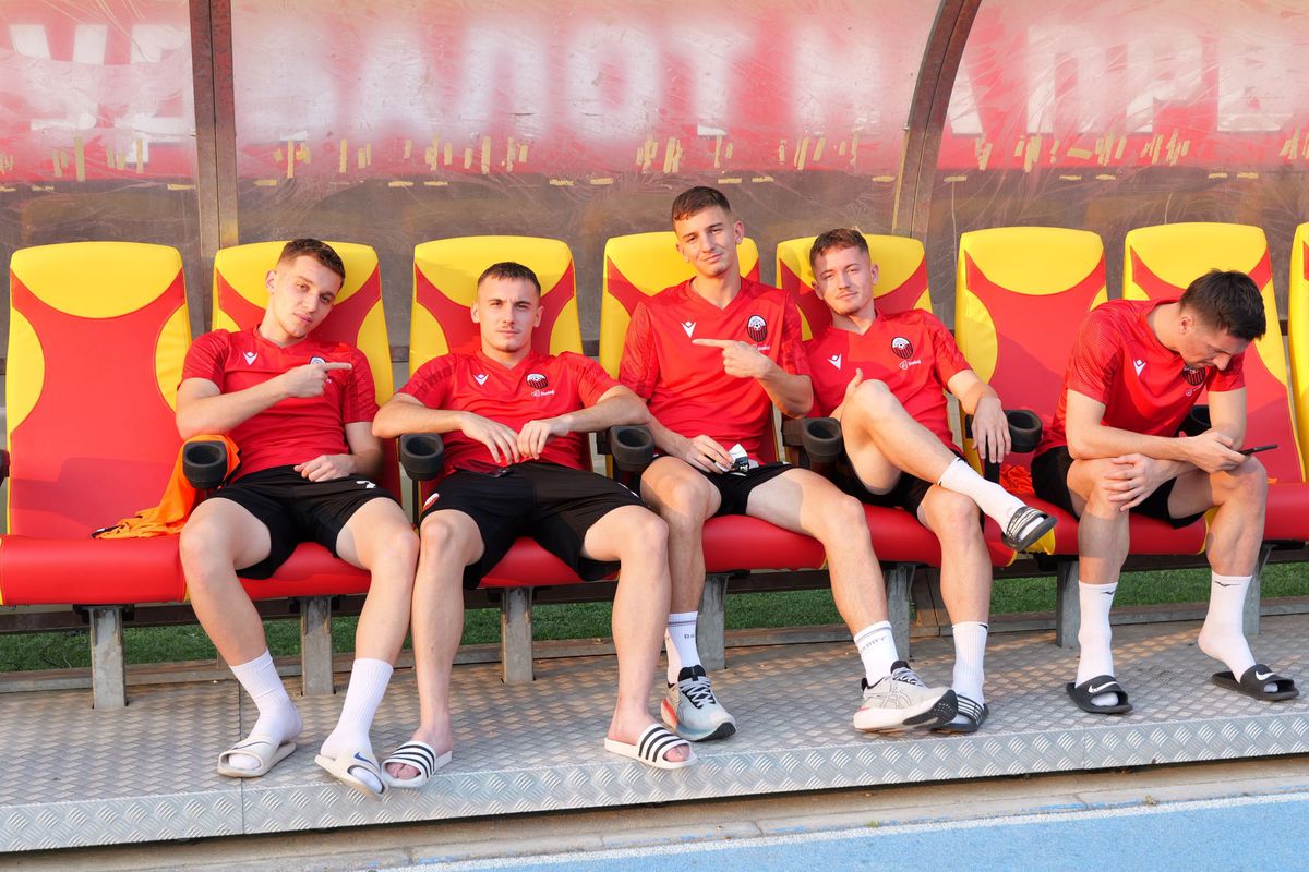 Imagini de la stadion, înainte de Shkendija - FCSB